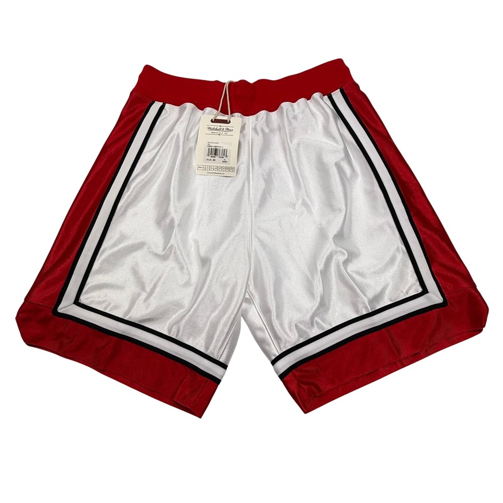 Mitchell & Ness UNLV Runnin Rebels 1989-90 Swingman Shorts White Red Mens XL NWT